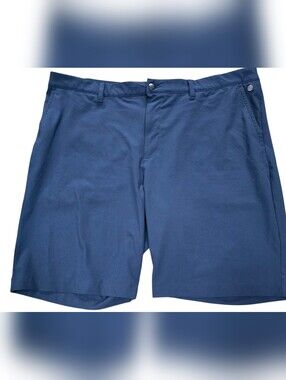 Men's Adidas 365 Grip Waist Band Navy Golf Outdoor Shorts (Size:40)